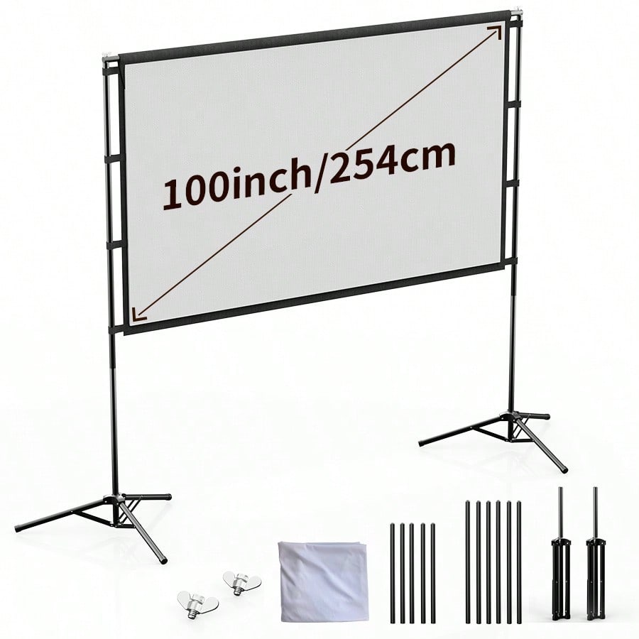 Projector Screen 100 Inch - Schermo di proiezione XBJ da 100