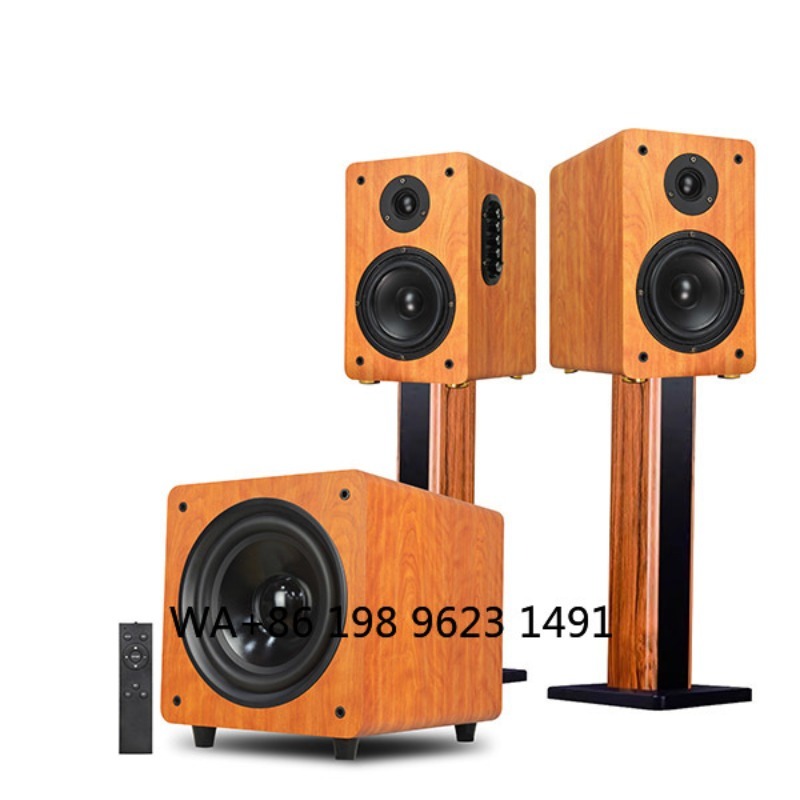 Home Cinema Usa - Subwoofer Alimentato in Legno da 8