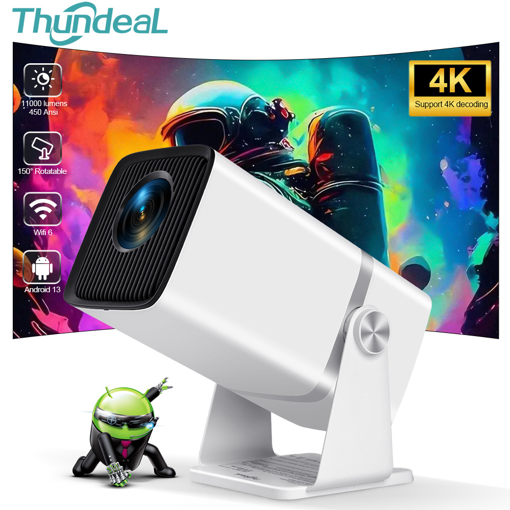 Home Cinema Gadgets - Proiettore ThundeaL 4K Full HD FHD