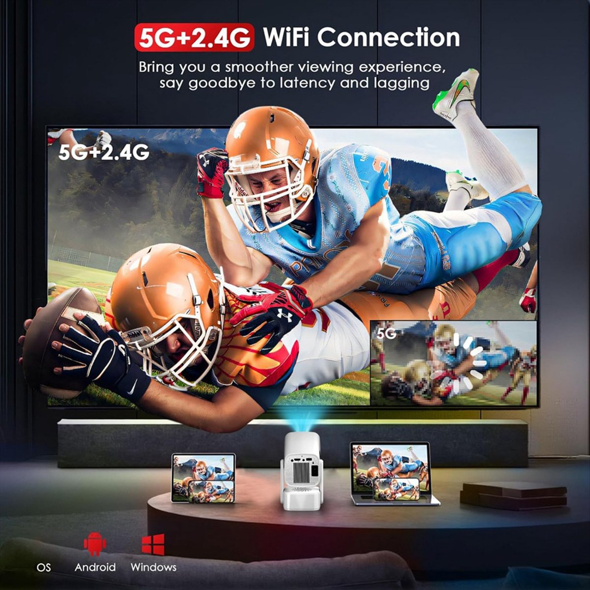 Top Y7S Mini Proiettore Intell - Home Cinema Mini recensione e prezzo