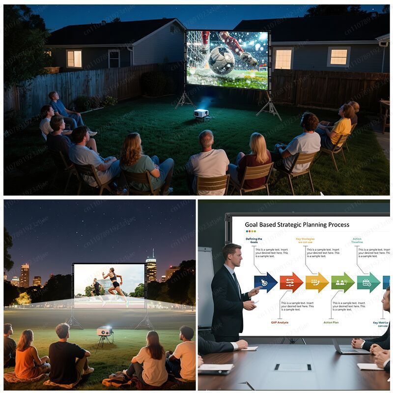 Supporto per Schermo da Proiez - Projector Screen 100 Inch recensione e prezzo