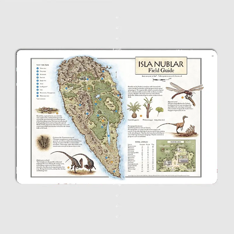Guida sul campo Isla Nublar -  - Home Cinema Guide recensione e prezzo