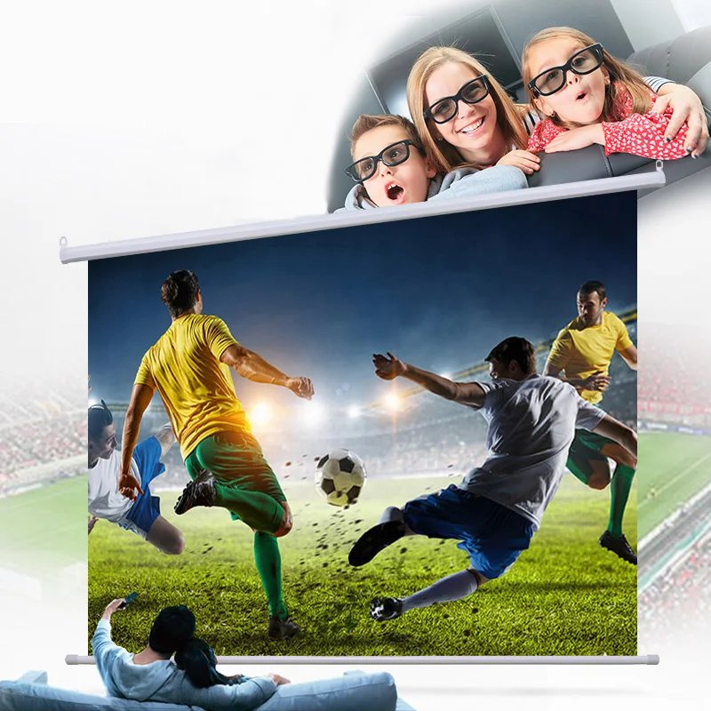 Schermo di proiezione posterio - Projector Screen 100 Inch recensione e prezzo