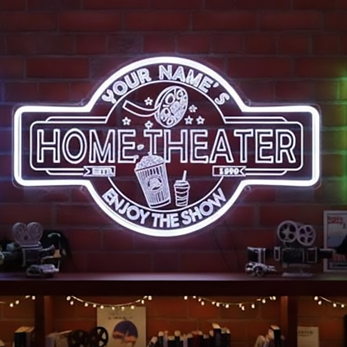 Insegna al Neon Personalizzata - Home Cinema Usa recensione e prezzo