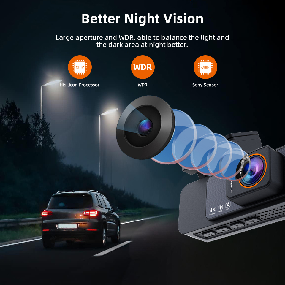 ACCEO Dashcam 4K per Auto con  - Home Cinema Blu Ray Sony recensione e prezzo