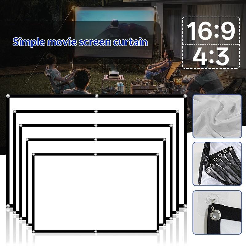 Schermo per Proiettore Portati - Projector Screen 100 Inch recensione e prezzo