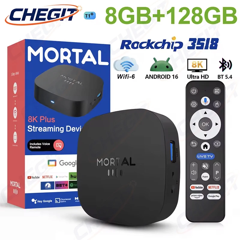 2026 Nuovo T1+ 8K HD TV Box An - Home Cinema Gadgets recensione e prezzo