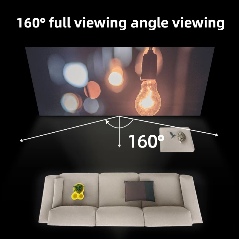 ZHNUWIE Schermo per proiettore - Projector Screen 100 Inch recensione e prezzo