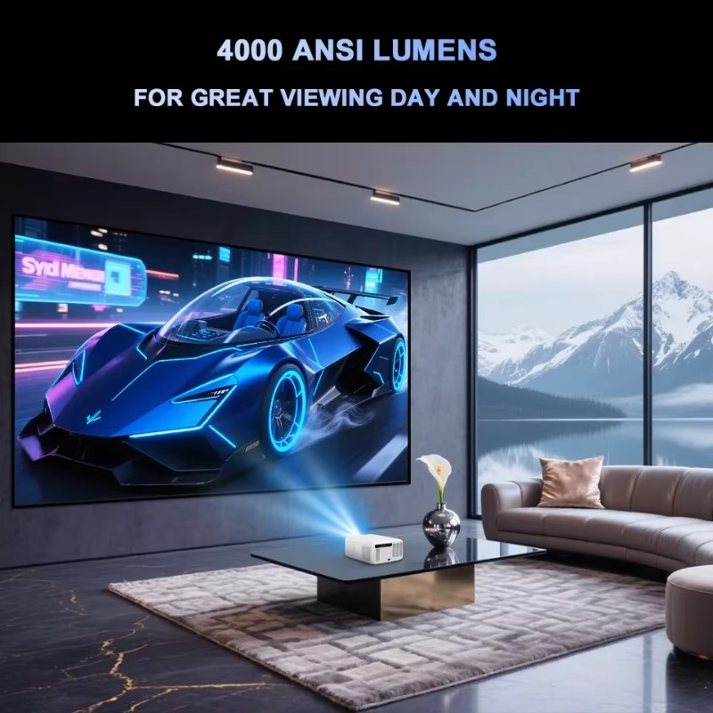 Proiettore D10S 4K con Chip V6 - Home Cinema Mini recensione e prezzo
