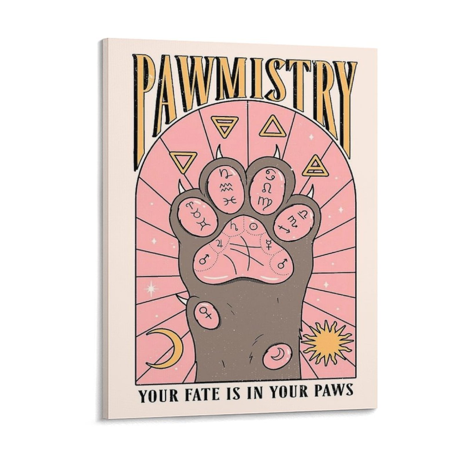 Pawmistry Pittura su tela Post - Home Cinema Usa recensione e prezzo