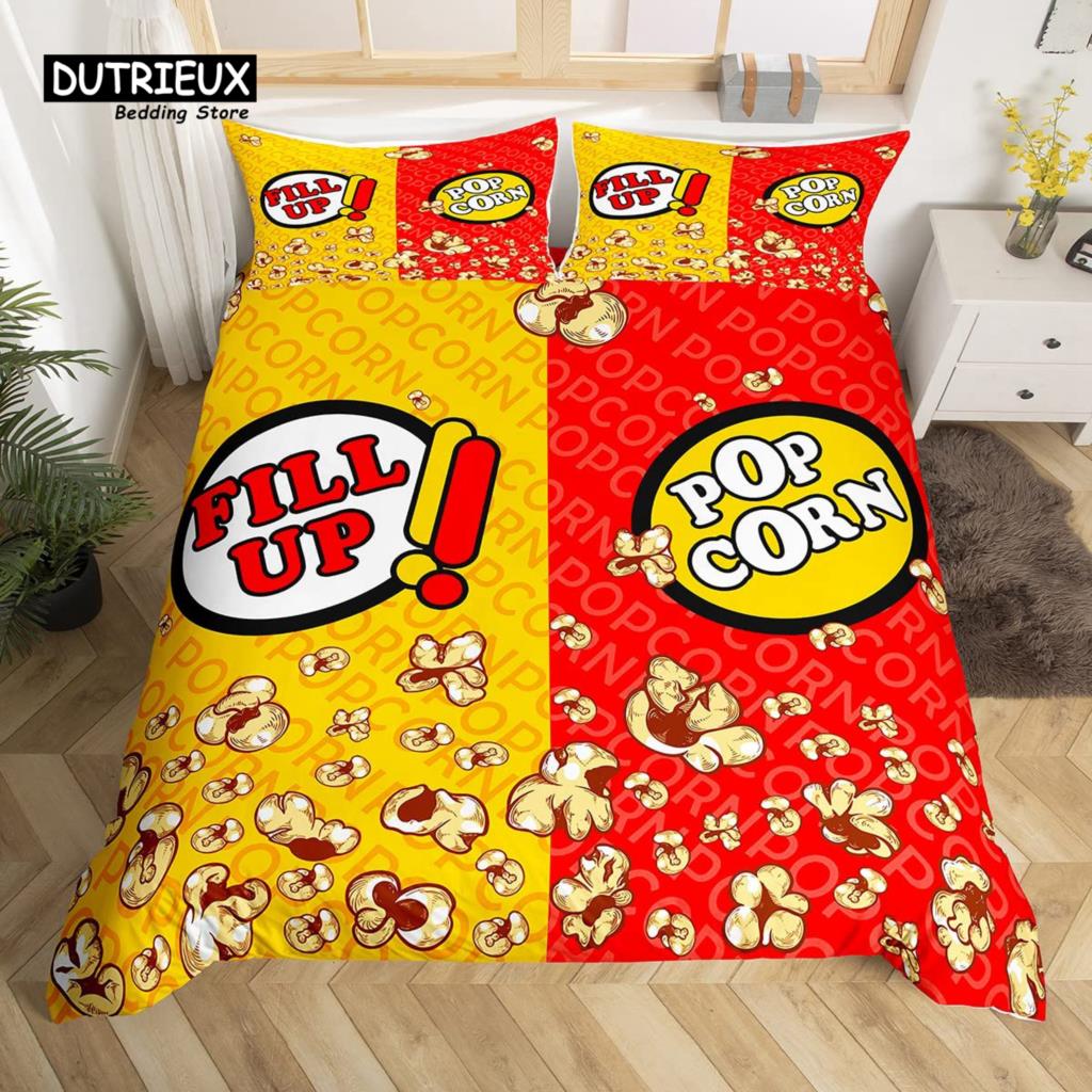 Popcorn Duvet Cover Movie Thea - Home Cinema Food recensione e prezzo